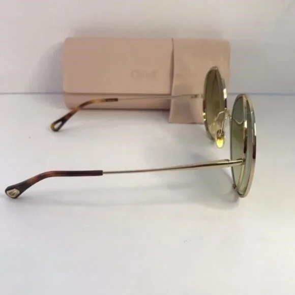 New Original Chloe Gold & Green Round Sunglasses HANAH COLLECTION New Original Chloe Gold & Green Round Sunglasses HANAH  main image 4